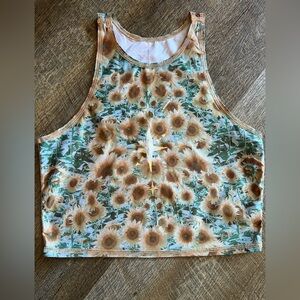 Teeki Sunrise Chief Sun You Make Me Rise Mermaid Style Top